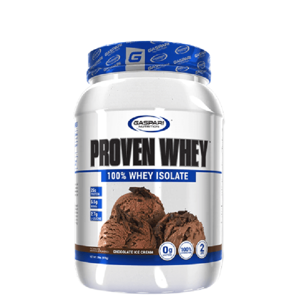 Gaspari Proven Whey Isolate, 2 lbs, Chocolate Icecream, Body Fuel India's no.1 authentic online supplement store