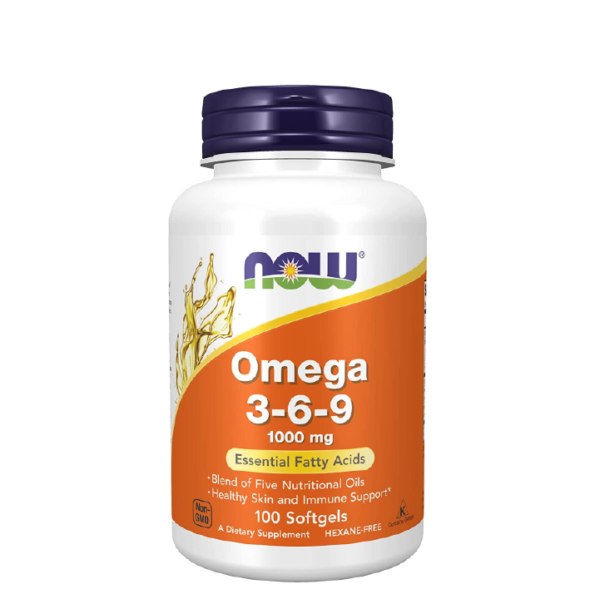 Now Foods Omega 3-6-9 1000 Mg - 100 Softgels, Body Fuel